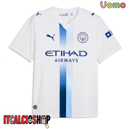 Manchester City Abdukodir Khusanov #45 Terza Maglia 2026-27 Manica Corta